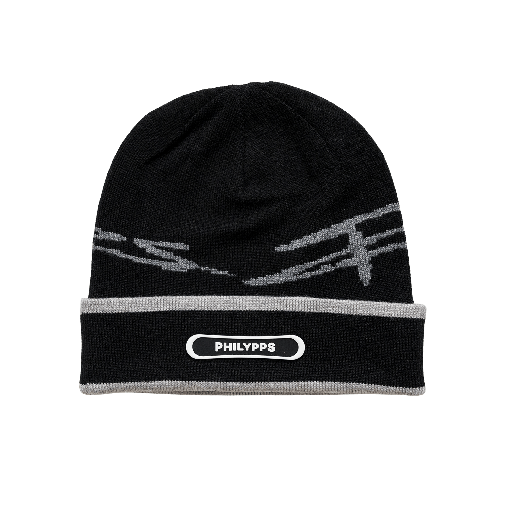 Merino Wool Beanie Black
