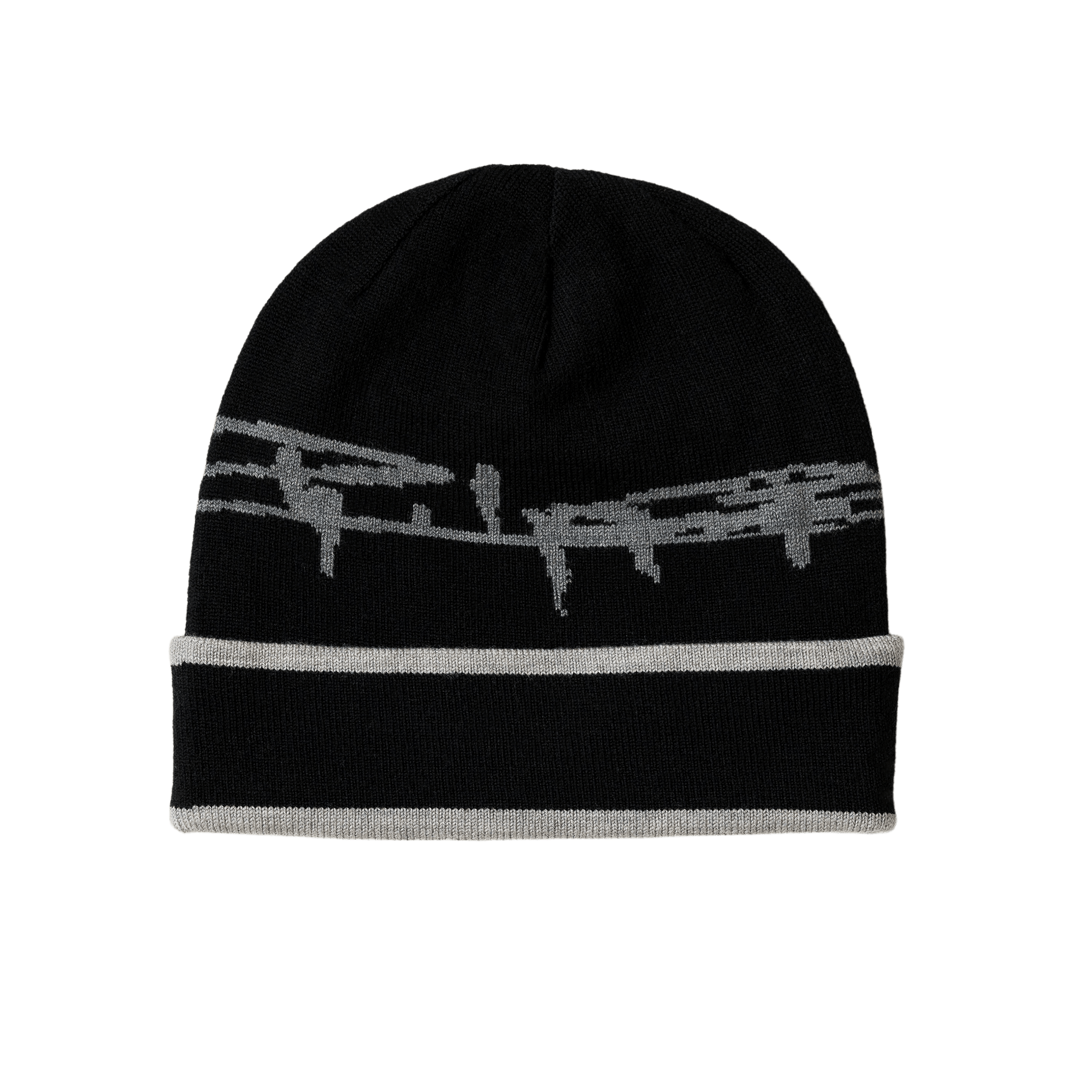 Merino Wool Beanie Black